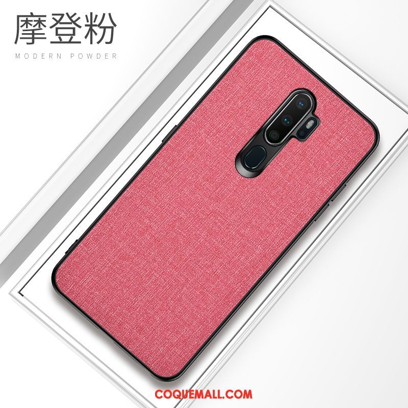 Étui Oppo A9 2020 Noir Modèle Fleurie Protection, Coque Oppo A9 2020 Membrane Simple