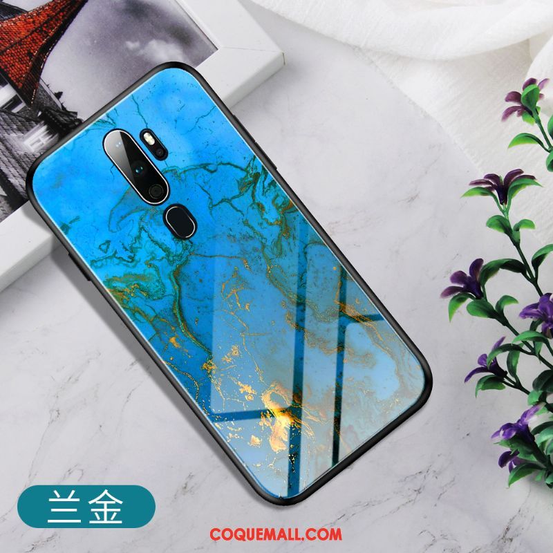 Étui Oppo A9 2020 Protection Coloré Étoile, Coque Oppo A9 2020 Border Verre