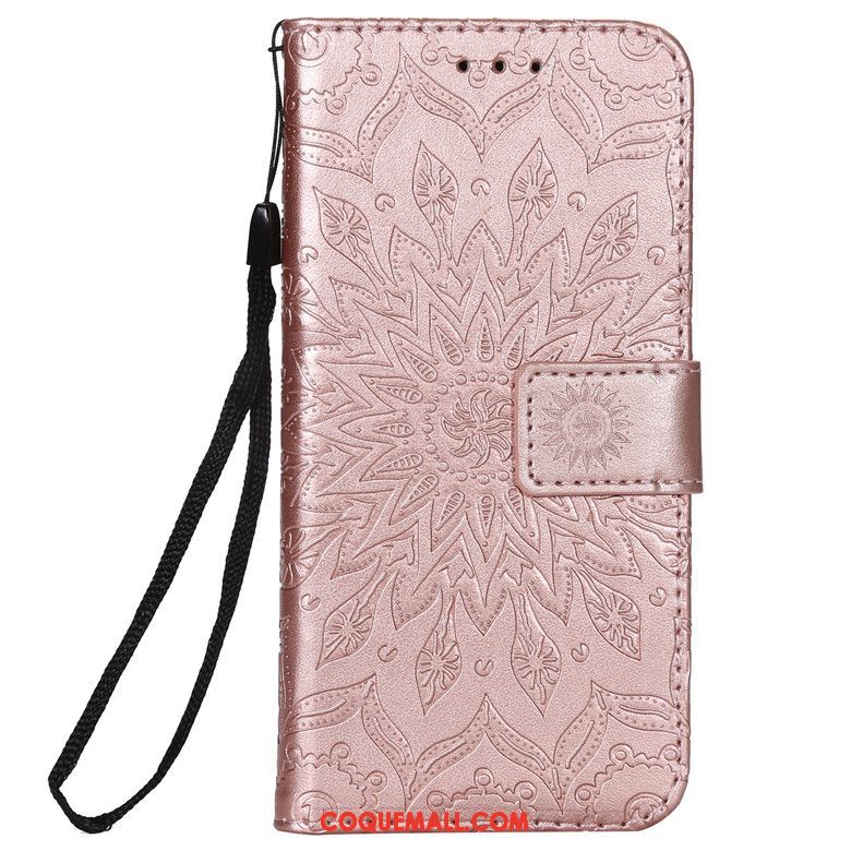 Étui Oppo A9 2020 Protection Incassable Soleil, Coque Oppo A9 2020 Fleur Téléphone Portable