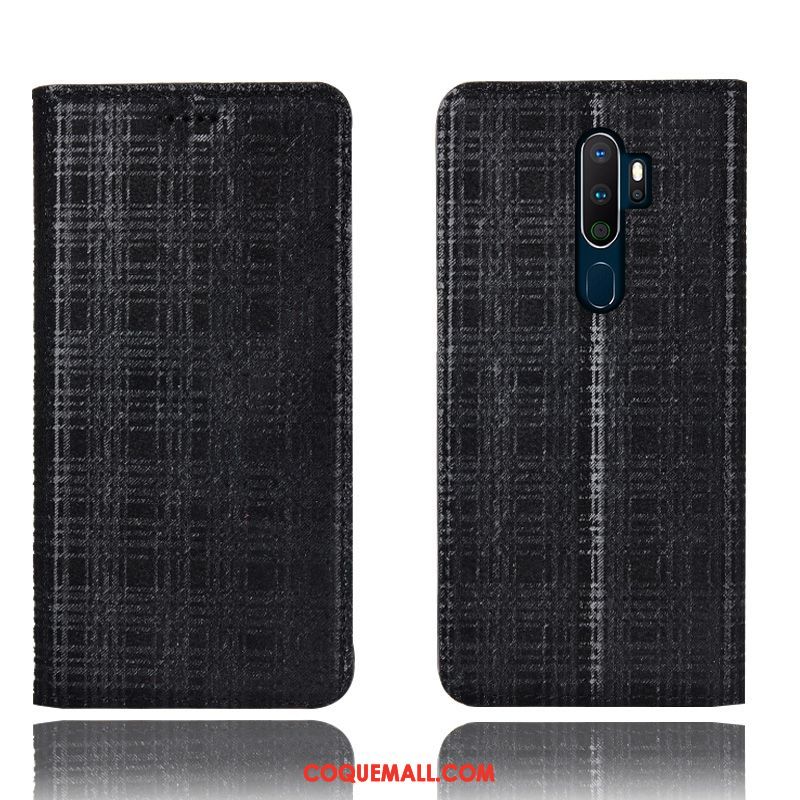 Étui Oppo A9 2020 Protection Tout Compris Modèle Fleurie, Coque Oppo A9 2020 Téléphone Portable En Cuir