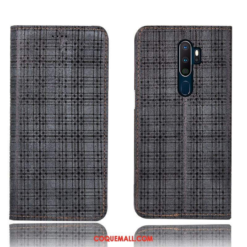 Étui Oppo A9 2020 Protection Tout Compris Modèle Fleurie, Coque Oppo A9 2020 Téléphone Portable En Cuir