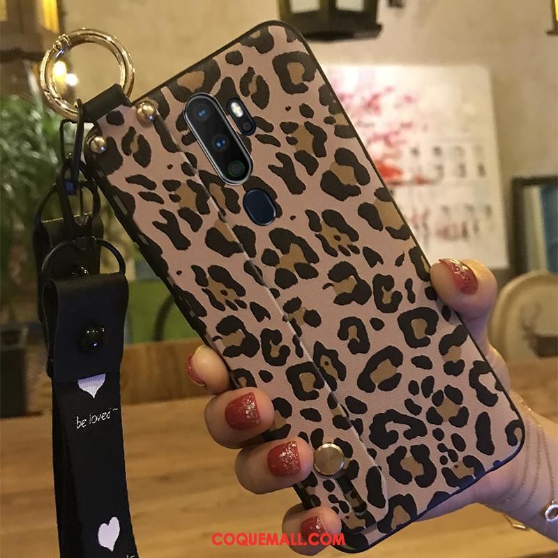 Étui Oppo A9 2020 Tendance Protection Ornements Suspendus, Coque Oppo A9 2020 Fleur Téléphone Portable