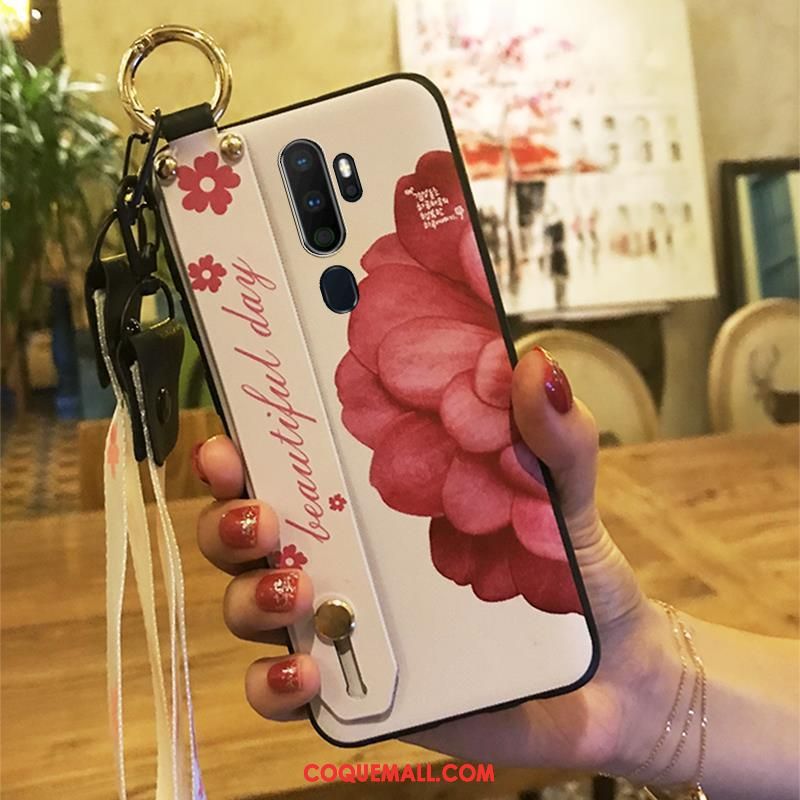 Étui Oppo A9 2020 Tendance Protection Ornements Suspendus, Coque Oppo A9 2020 Fleur Téléphone Portable