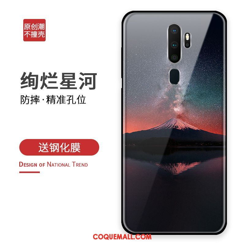 Étui Oppo A9 2020 Tout Compris Personnalité Protection, Coque Oppo A9 2020 Silicone Créatif