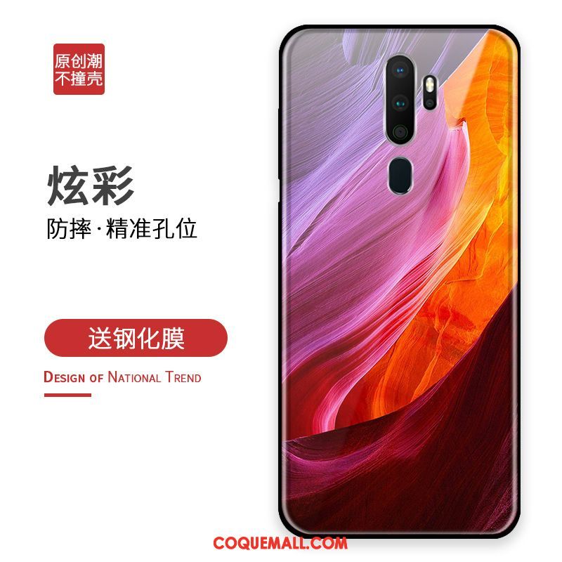 Étui Oppo A9 2020 Tout Compris Personnalité Protection, Coque Oppo A9 2020 Silicone Créatif