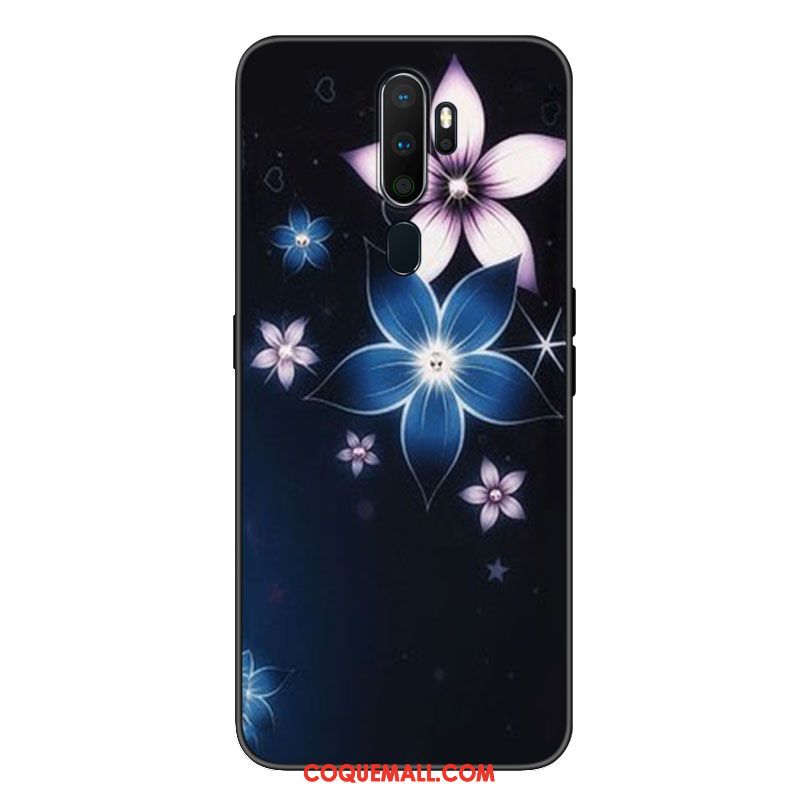 Étui Oppo A9 2020 Téléphone Portable Ornements Suspendus Frais, Coque Oppo A9 2020 Bordure Incassable