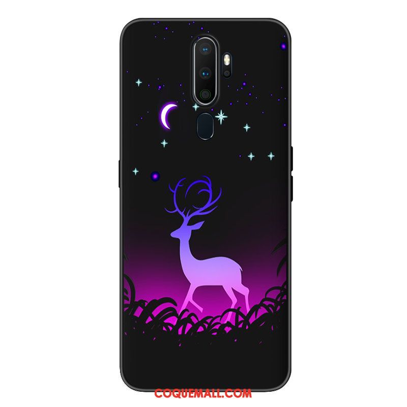 Étui Oppo A9 2020 Téléphone Portable Ornements Suspendus Frais, Coque Oppo A9 2020 Bordure Incassable