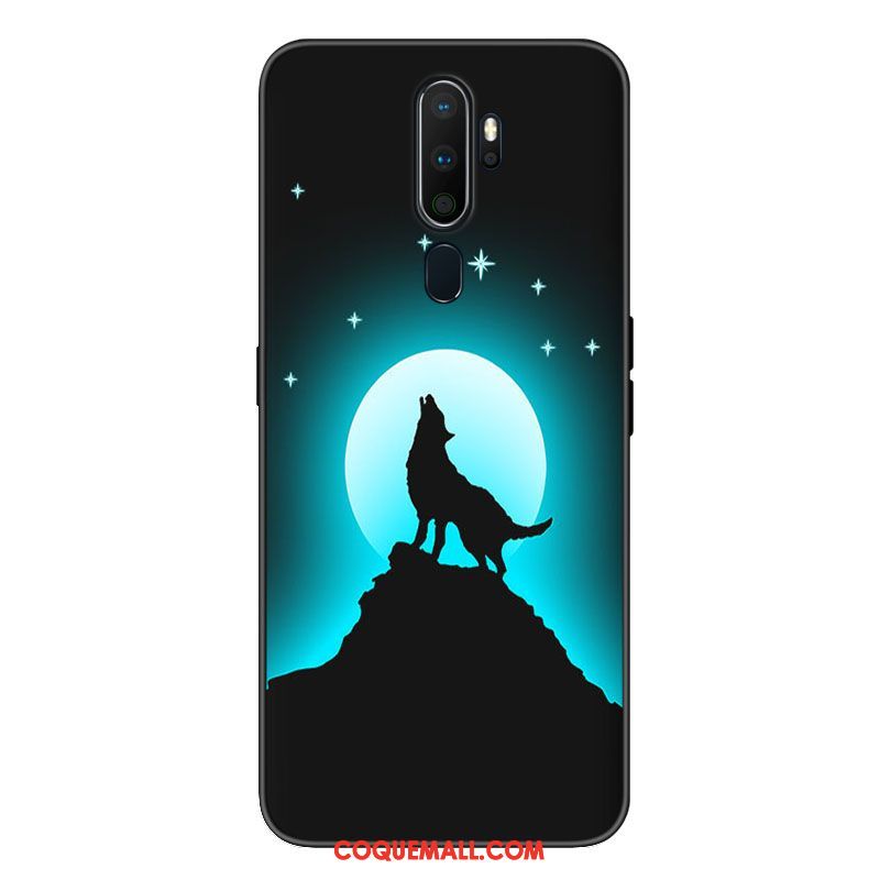 Étui Oppo A9 2020 Téléphone Portable Ornements Suspendus Frais, Coque Oppo A9 2020 Bordure Incassable