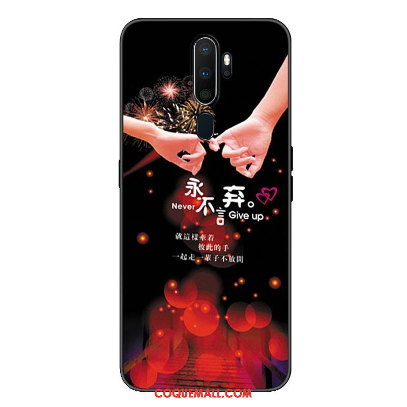 Étui Oppo A9 2020 Téléphone Portable Ornements Suspendus Frais, Coque Oppo A9 2020 Bordure Incassable