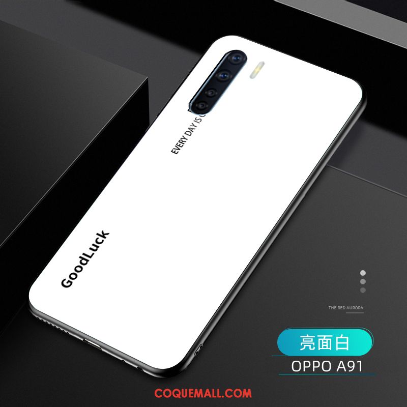 Étui Oppo A91 Incassable Dégradé Protection, Coque Oppo A91 Créatif Mode