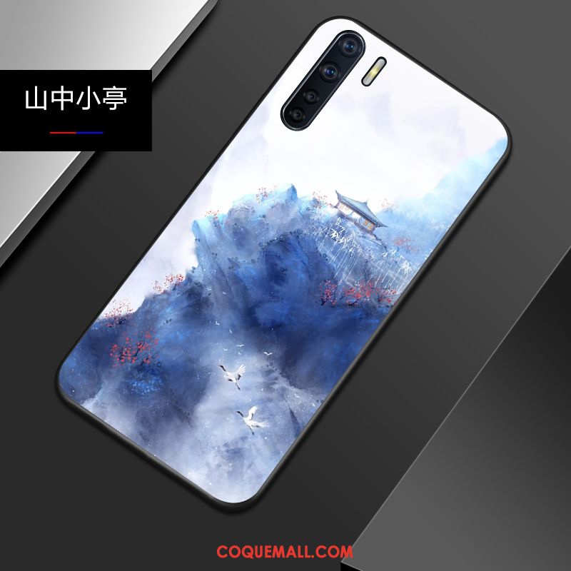 Étui Oppo A91 Marque De Tendance Téléphone Portable Style Chinois, Coque Oppo A91 Personnalité Silicone