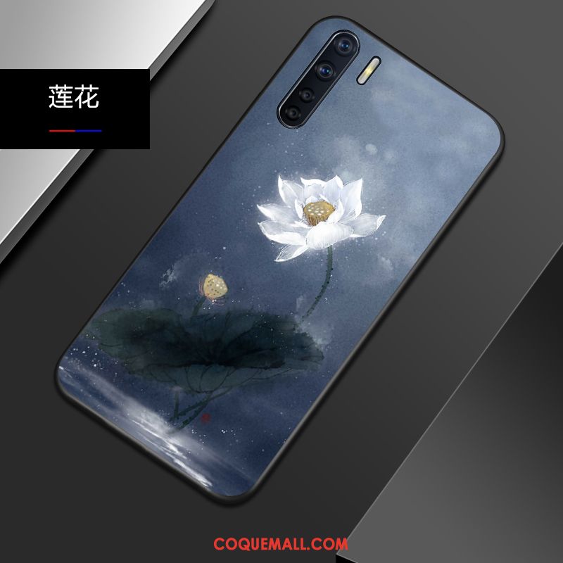 Étui Oppo A91 Marque De Tendance Téléphone Portable Style Chinois, Coque Oppo A91 Personnalité Silicone