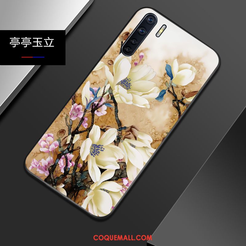 Étui Oppo A91 Marque De Tendance Téléphone Portable Style Chinois, Coque Oppo A91 Personnalité Silicone