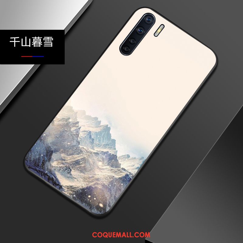 Étui Oppo A91 Marque De Tendance Téléphone Portable Style Chinois, Coque Oppo A91 Personnalité Silicone