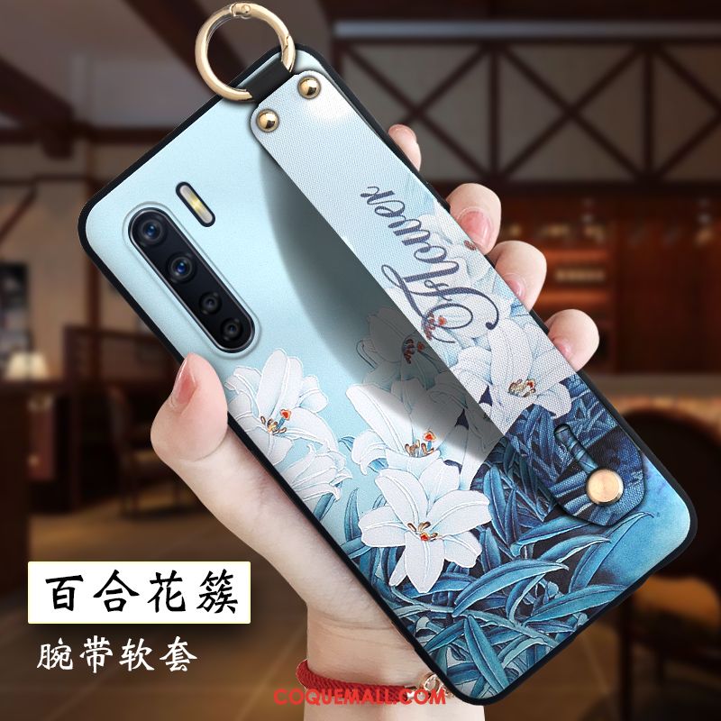 Étui Oppo A91 Ornements Suspendus Personnalité Créatif, Coque Oppo A91 Silicone Style Chinois