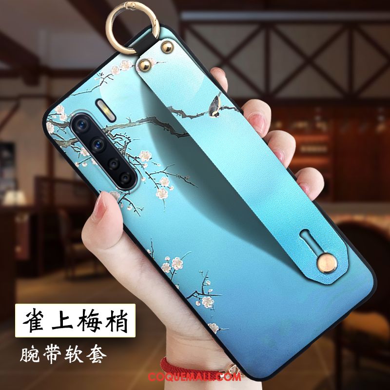 Étui Oppo A91 Ornements Suspendus Personnalité Créatif, Coque Oppo A91 Silicone Style Chinois