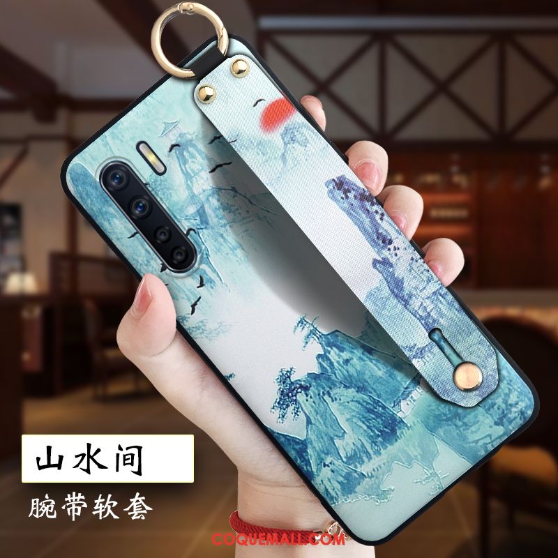 Étui Oppo A91 Ornements Suspendus Personnalité Créatif, Coque Oppo A91 Silicone Style Chinois