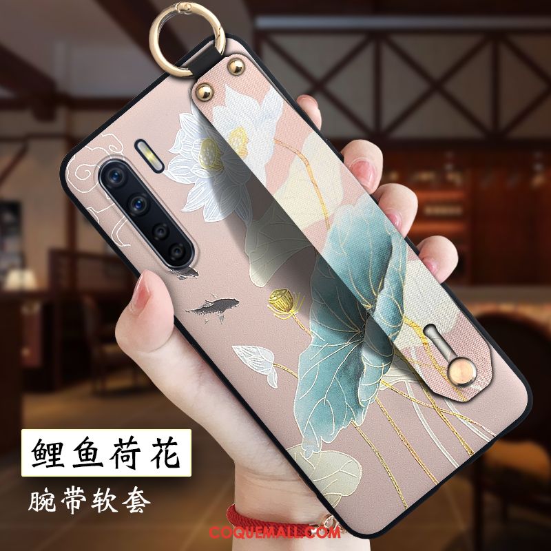 Étui Oppo A91 Ornements Suspendus Personnalité Créatif, Coque Oppo A91 Silicone Style Chinois