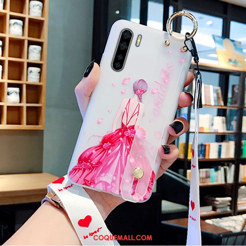 Étui Oppo A91 Personnalité Tout Compris Marque De Tendance, Coque Oppo A91 Protection Blanc