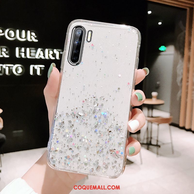 Étui Oppo A91 Transparent Incassable Tout Compris, Coque Oppo A91 Silicone Légères