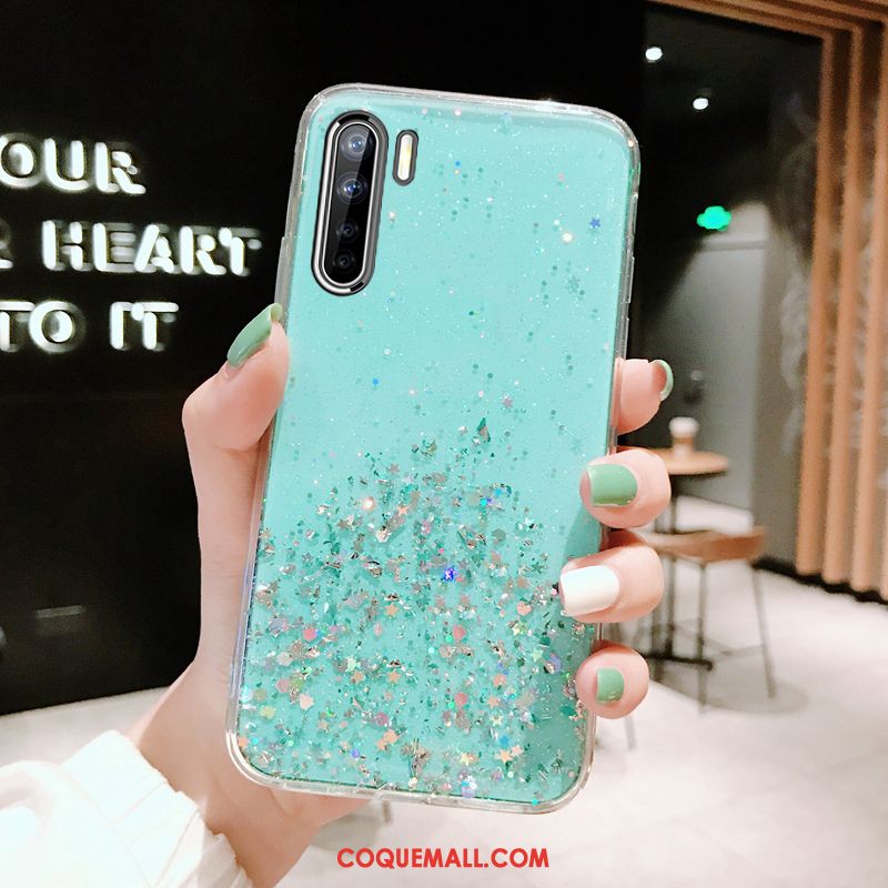 Étui Oppo A91 Transparent Incassable Tout Compris, Coque Oppo A91 Silicone Légères