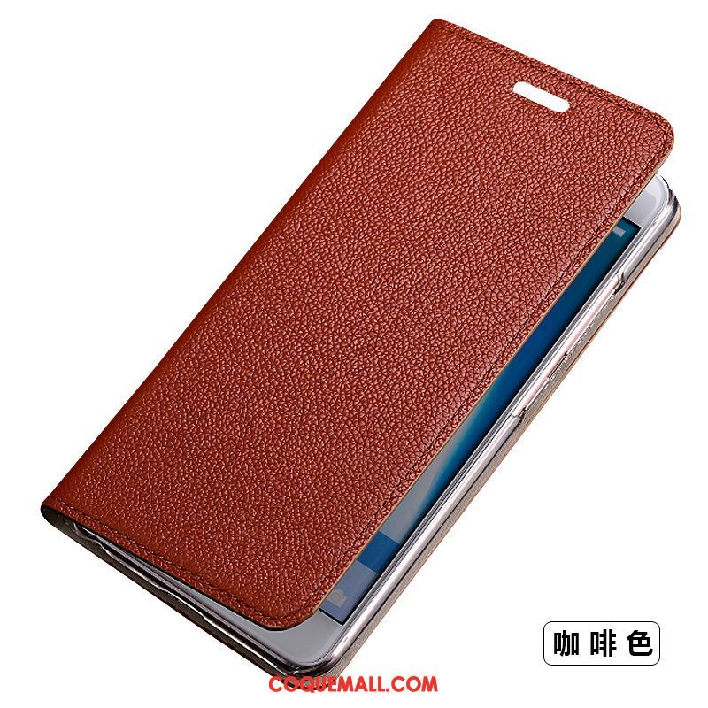 Étui Oppo Ax5 Carte Tout Compris Rouge, Coque Oppo Ax5 Téléphone Portable Clamshell