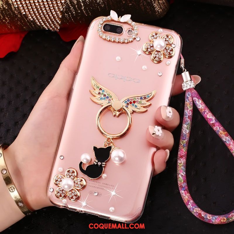 Étui Oppo Ax5 Cou Suspendu Nouveau Incassable, Coque Oppo Ax5 Protection Strass