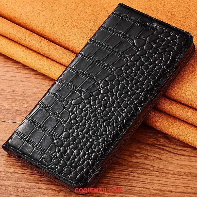 Étui Oppo Ax5 Crocodile Étui En Cuir Tout Compris, Coque Oppo Ax5 Nouveau Rouge