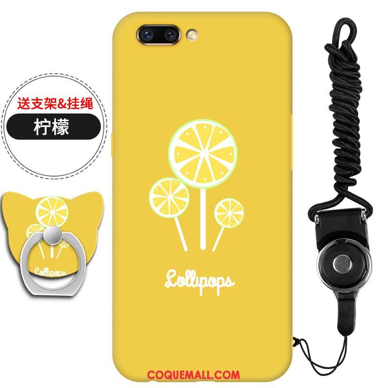 Étui Oppo Ax5 Fluide Doux Silicone Téléphone Portable, Coque Oppo Ax5 Ornements Suspendus Noir