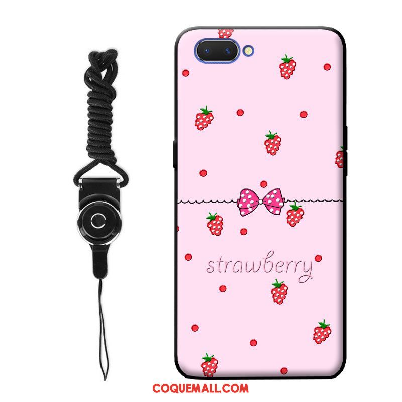 Étui Oppo Ax5 Fruit Fluide Doux Délavé En Daim, Coque Oppo Ax5 Protection Téléphone Portable