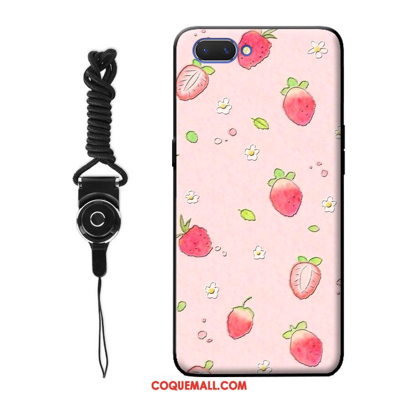 Étui Oppo Ax5 Fruit Fluide Doux Délavé En Daim, Coque Oppo Ax5 Protection Téléphone Portable