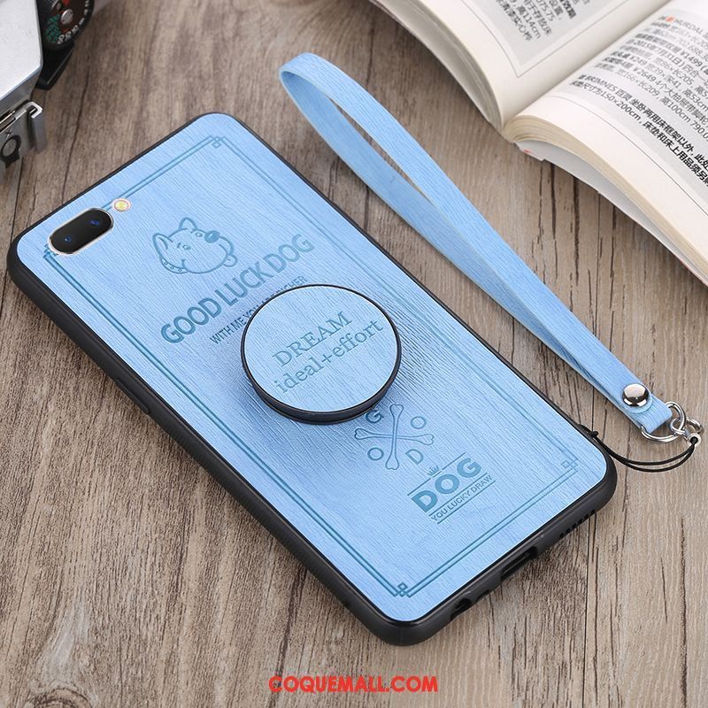 Étui Oppo Ax5 Incassable Bleu Fluide Doux, Coque Oppo Ax5 Téléphone Portable Ornements Suspendus