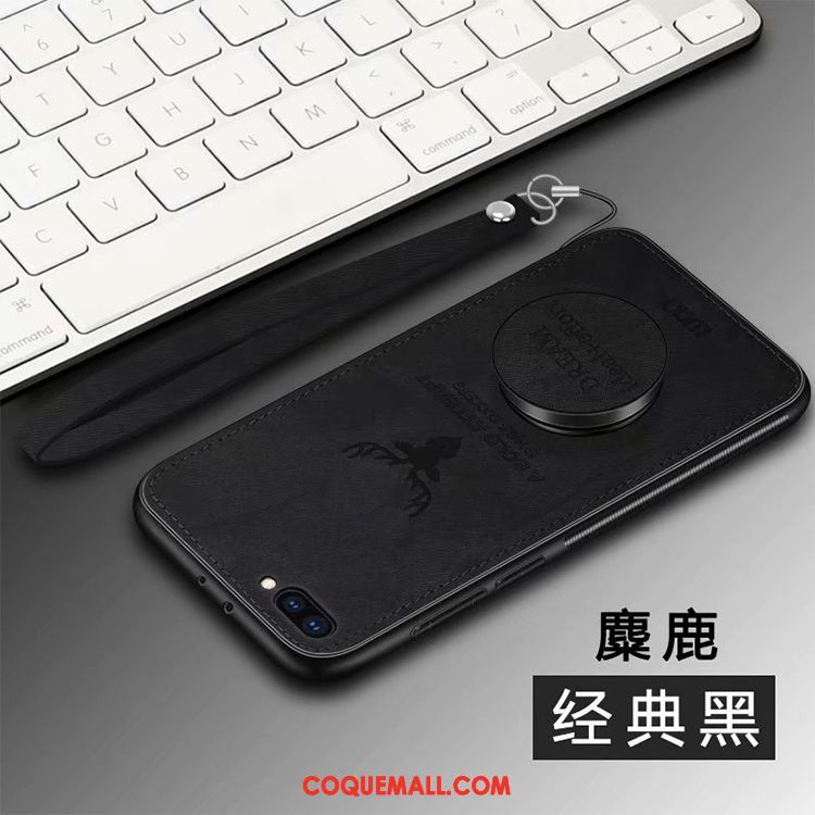 Étui Oppo Ax5 Modèle Fleurie Délavé En Daim Protection, Coque Oppo Ax5 Téléphone Portable Créatif