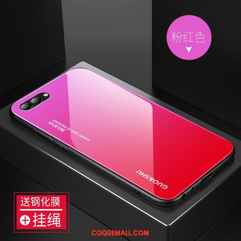 Étui Oppo Ax5 Net Rouge Tendance Verre, Coque Oppo Ax5 Rouge Tout Compris