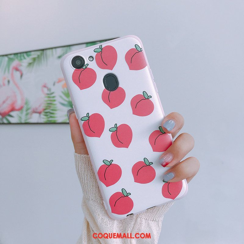 Étui Oppo F5 Pastèque Protection Fruit, Coque Oppo F5 Frais Tendance