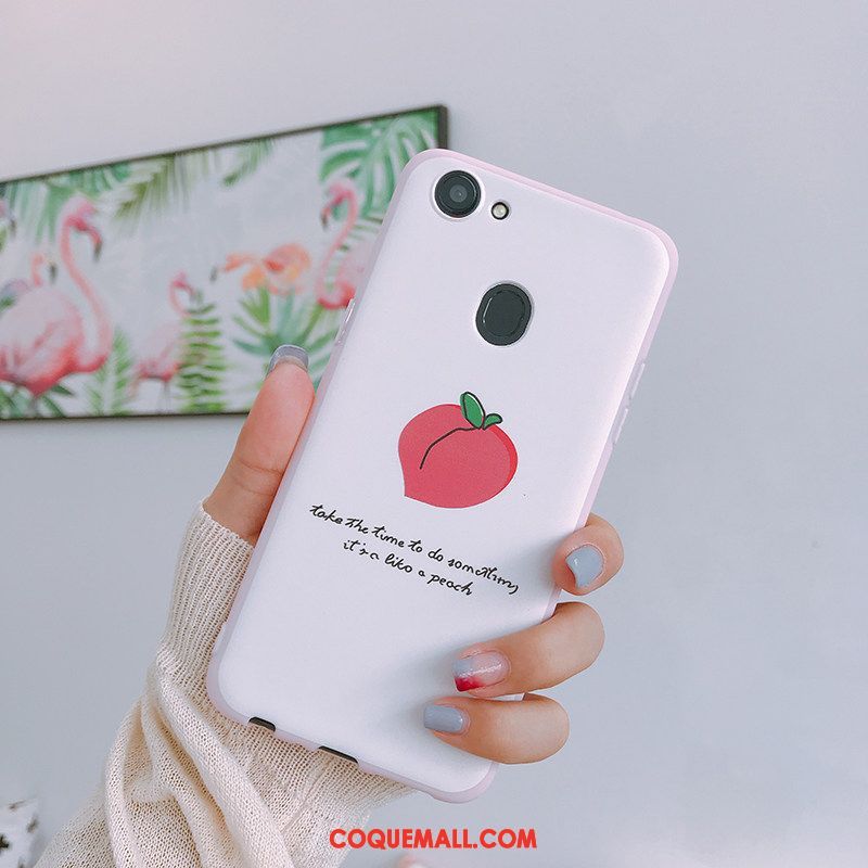 Étui Oppo F5 Pastèque Protection Fruit, Coque Oppo F5 Frais Tendance