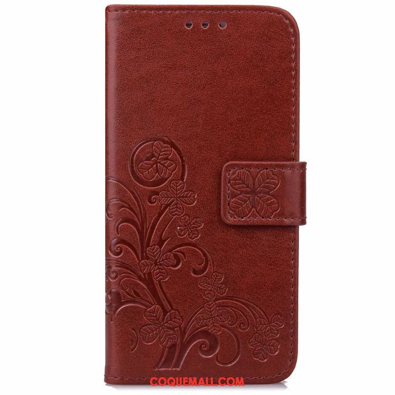 Étui Oppo F5 Protection Portefeuille Étui En Cuir, Coque Oppo F5 Silicone Nouveau