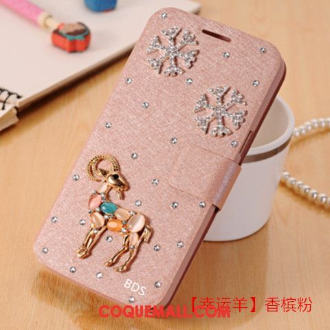 Étui Oppo F5 Youth Incassable Étui En Cuir Nouveau, Coque Oppo F5 Youth Haute Rose