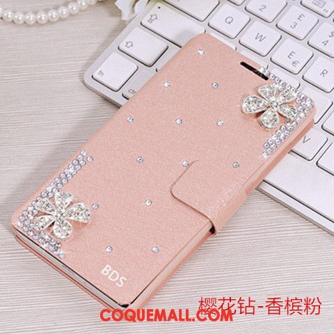 Étui Oppo F5 Youth Incassable Étui En Cuir Nouveau, Coque Oppo F5 Youth Haute Rose