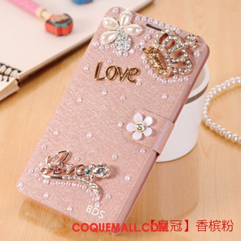 Étui Oppo F5 Youth Incassable Étui En Cuir Nouveau, Coque Oppo F5 Youth Haute Rose