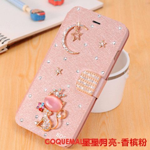 Étui Oppo F5 Youth Incassable Étui En Cuir Nouveau, Coque Oppo F5 Youth Haute Rose