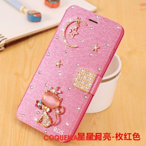 Étui Oppo F5 Youth Incassable Étui En Cuir Nouveau, Coque Oppo F5 Youth Haute Rose