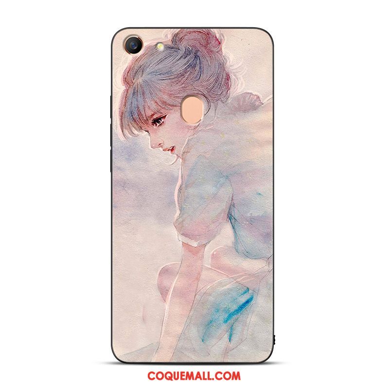 Étui Oppo F5 Youth Peinture À L'huile Art Petit, Coque Oppo F5 Youth Frais Clair