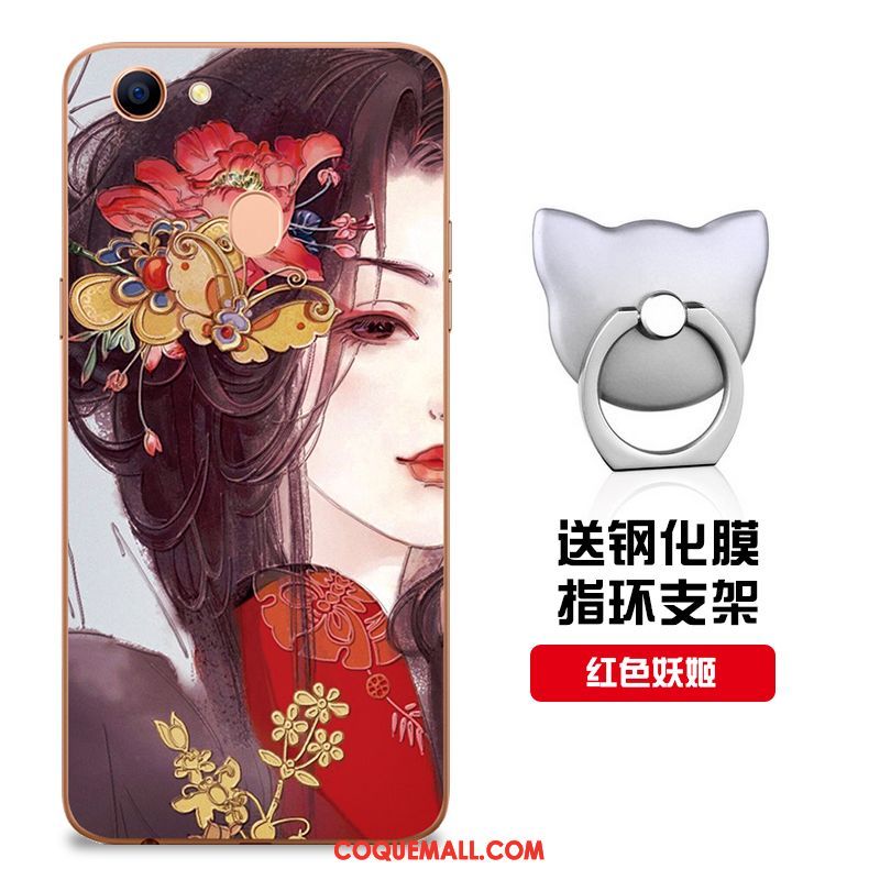 Étui Oppo F5 Youth Tout Compris Téléphone Portable Rose, Coque Oppo F5 Youth Incassable Fluide Doux