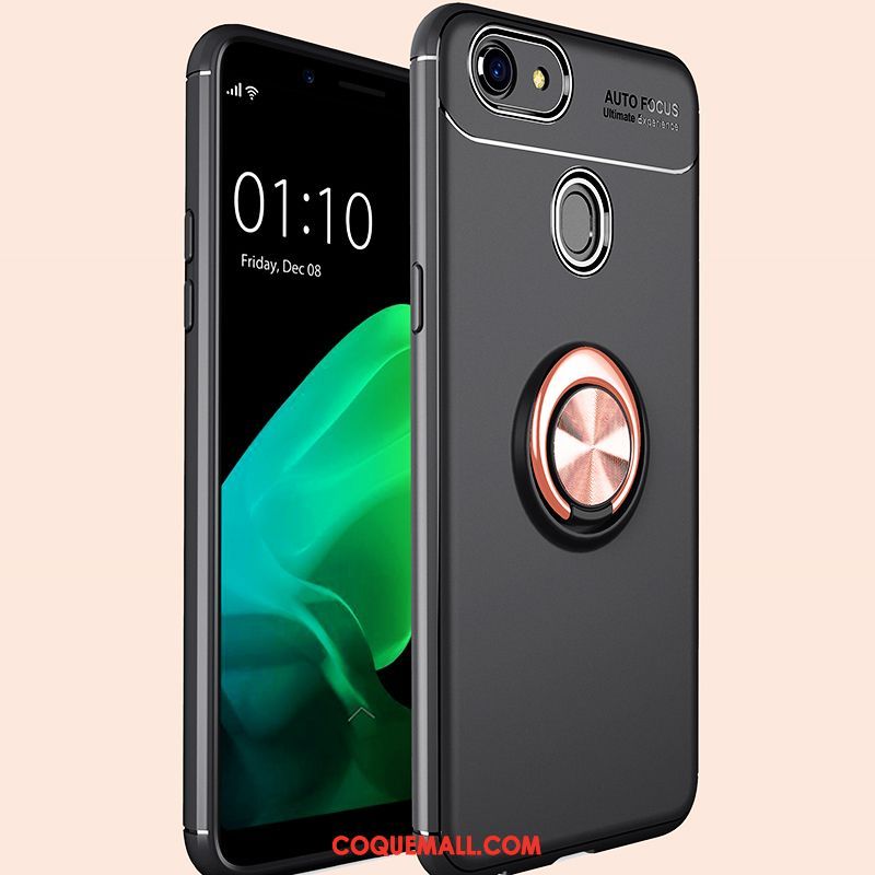 Étui Oppo F7 Anneau Tout Compris Silicone, Coque Oppo F7 Téléphone Portable Magnétisme