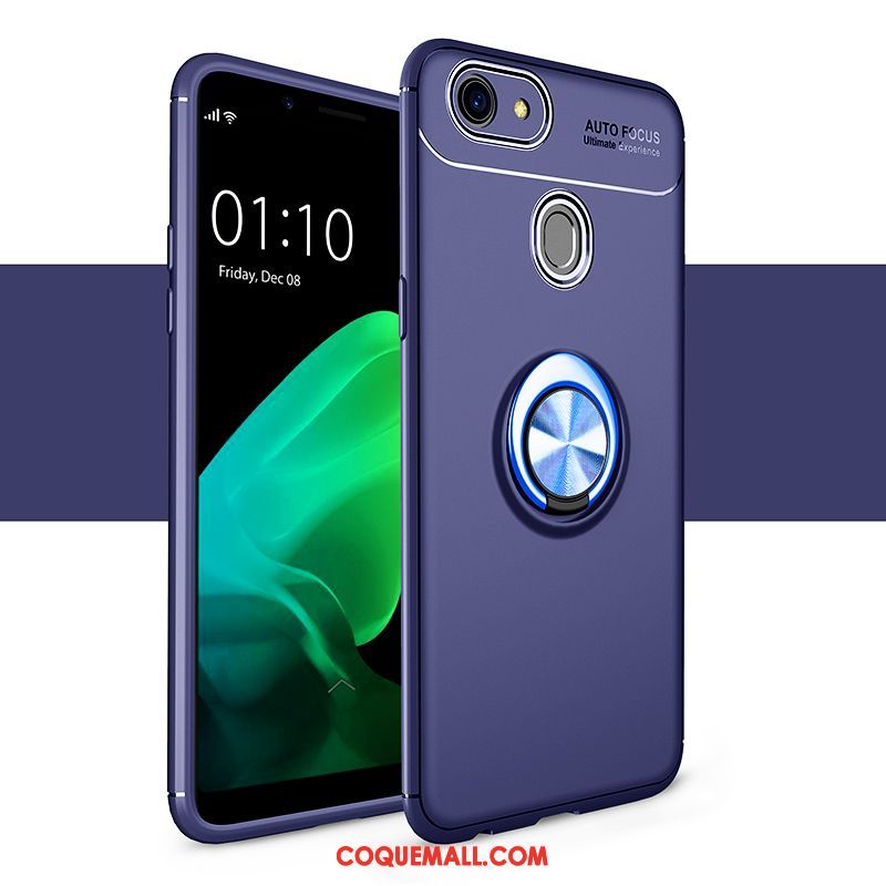 Étui Oppo F7 Anneau Tout Compris Silicone, Coque Oppo F7 Téléphone Portable Magnétisme