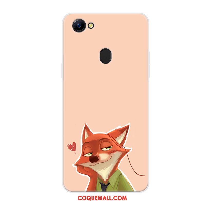 Étui Oppo F7 Bleu Marin Dessin Animé Protection, Coque Oppo F7 Personnalité Fluide Doux