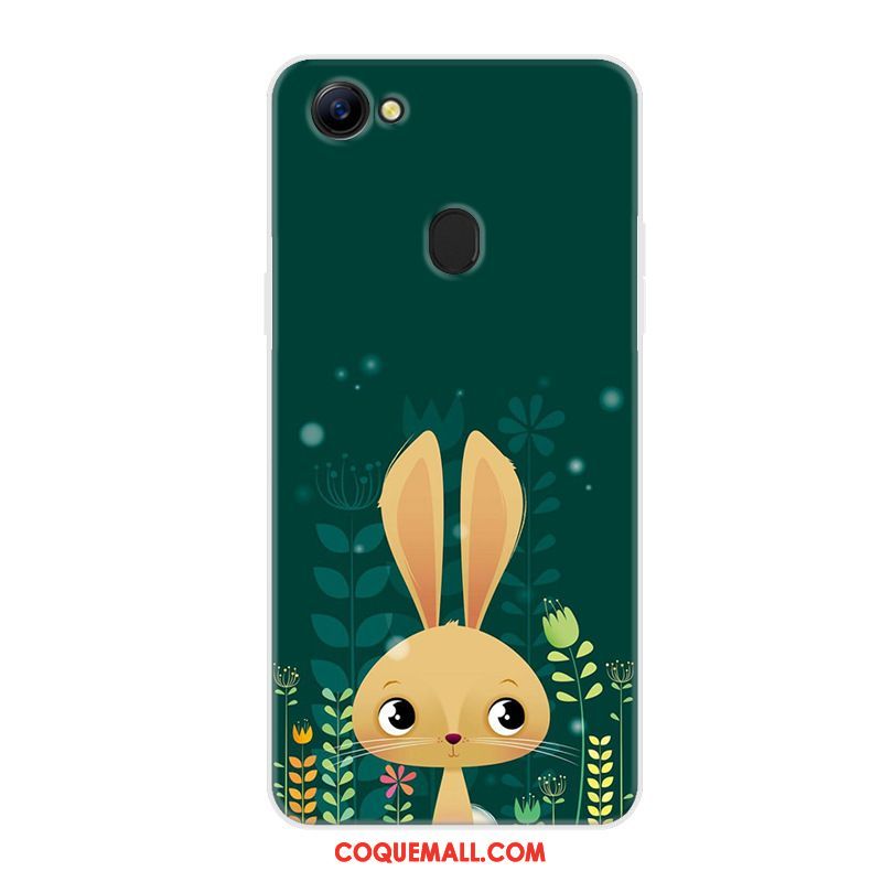 Étui Oppo F7 Bleu Marin Dessin Animé Protection, Coque Oppo F7 Personnalité Fluide Doux