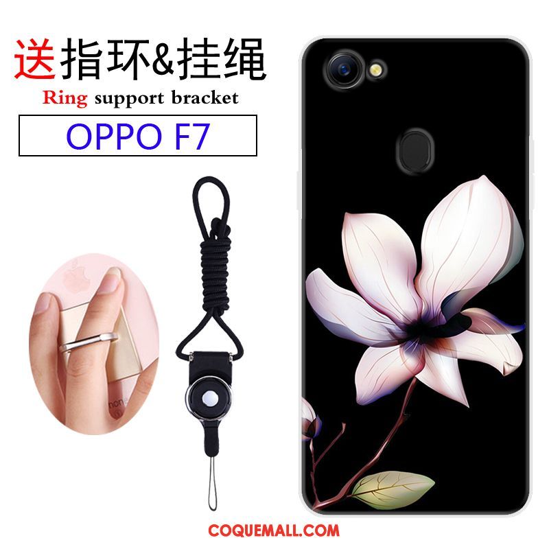 Étui Oppo F7 Dessin Animé Charmant Téléphone Portable, Coque Oppo F7 Ornements Suspendus Incassable