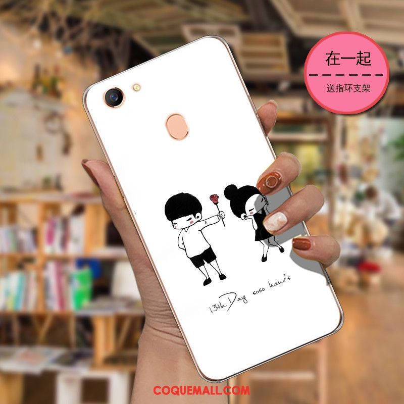 Étui Oppo F7 Incassable Téléphone Portable Mode, Coque Oppo F7 Dessin Animé Fluide Doux